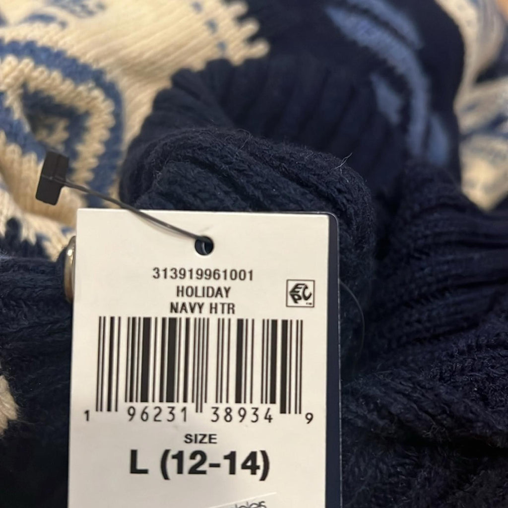 Polo Ralph Lauren Fair Isle Wool-Blend Turtleneck Sweater, Size L(12-14) NWT