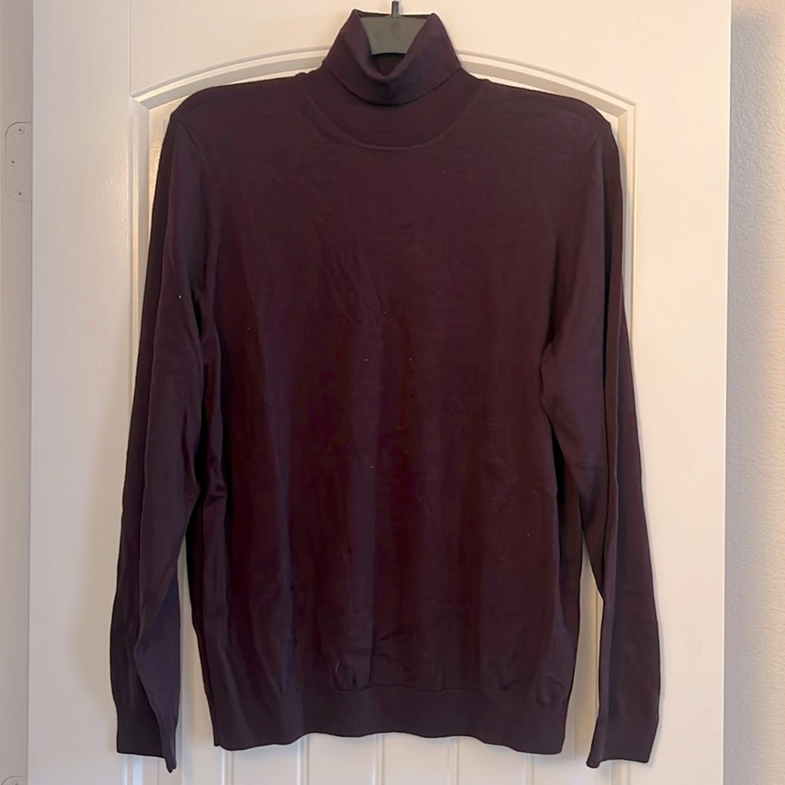 BOSS Slim-Fit Rollneck Sweater in Merino Wool, Size XL New w/Tag $198