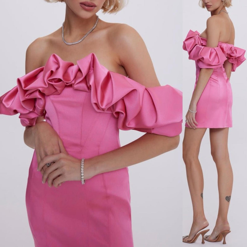 GiGii’s Vienna Dress in Pink, Size M NEW w/Tag €625
