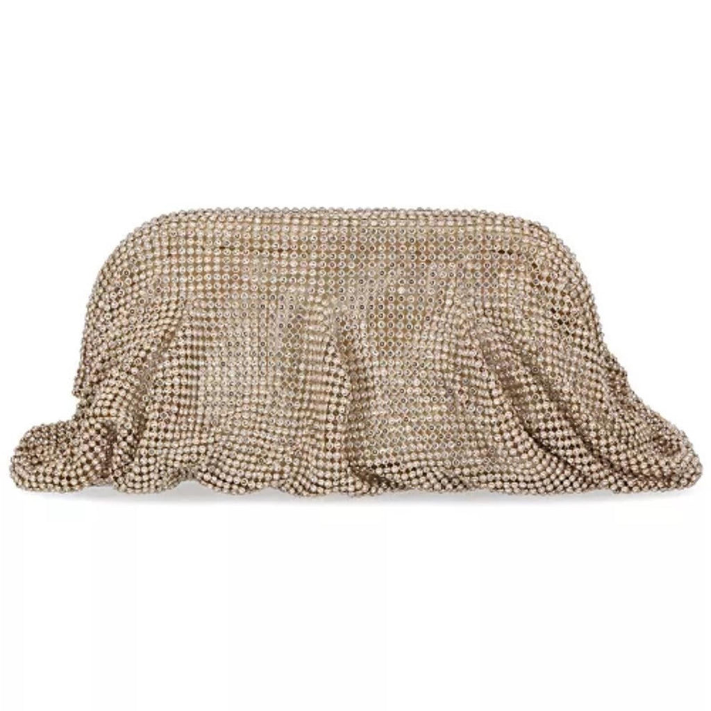 INC Pleated Clutch in Champagne, New w/Tag (Online for $79.50)
