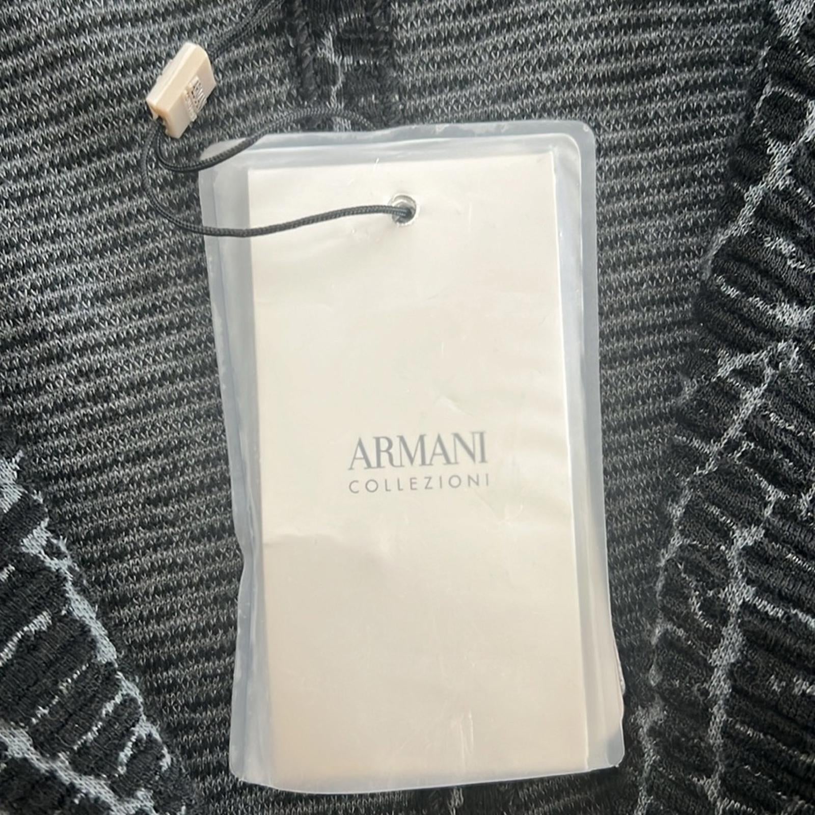 Armani Collezioni Blazer (Made in Italy) Animal Print Size 10, New w/Tag $1,495