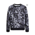 ID Ideology Black & White Waves, Long Sleeve w/Crewneck, Pullover Boys XL NWT