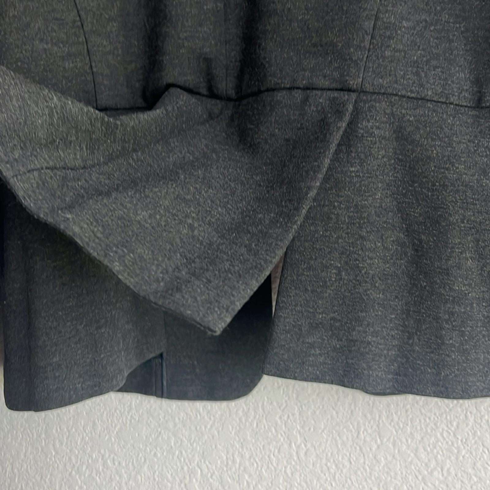 Lane Bryant’s 6th & Ln Blazer in Heather Grey/Black Size 14 EXCELLENT