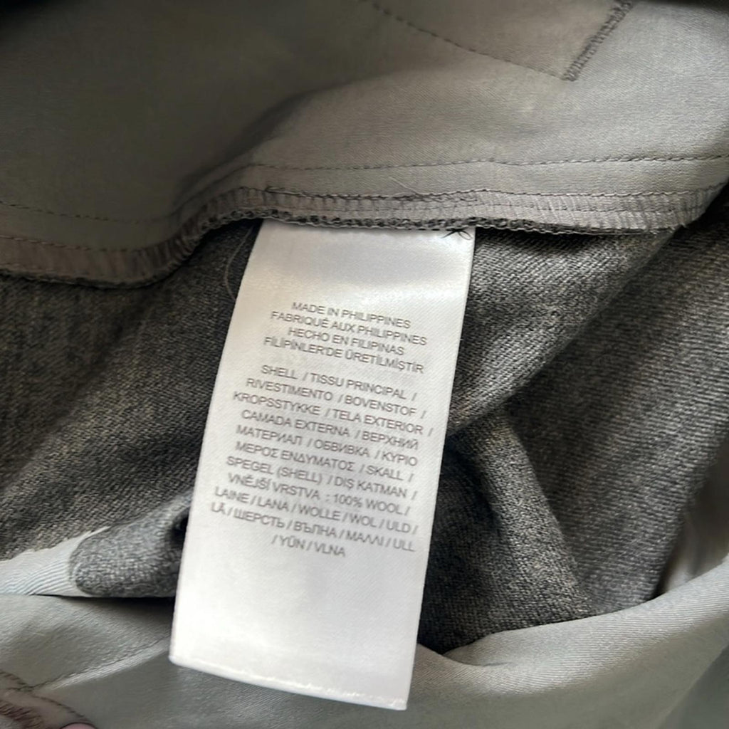 Lauren Ralph Lauren Wool Twill Cargo Pants in Grey, Size 8 New w/Tag $245