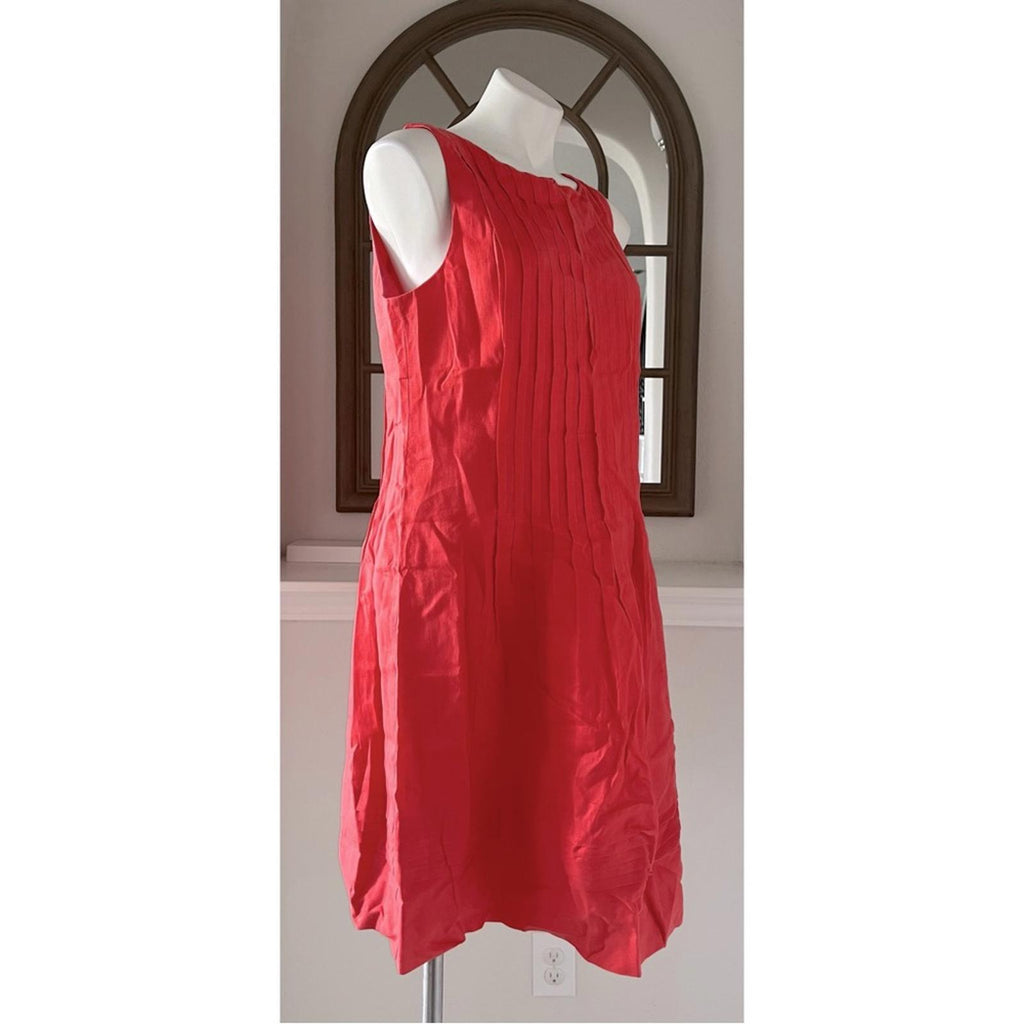 Lauren Ralph Lauren Linen Dress, Peach/Orange Size 14 EXCELLENT! like new