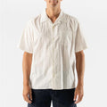 Norse Projects Carsten Stripe Relaxed Shirt in Marble White Size XL NWT $250