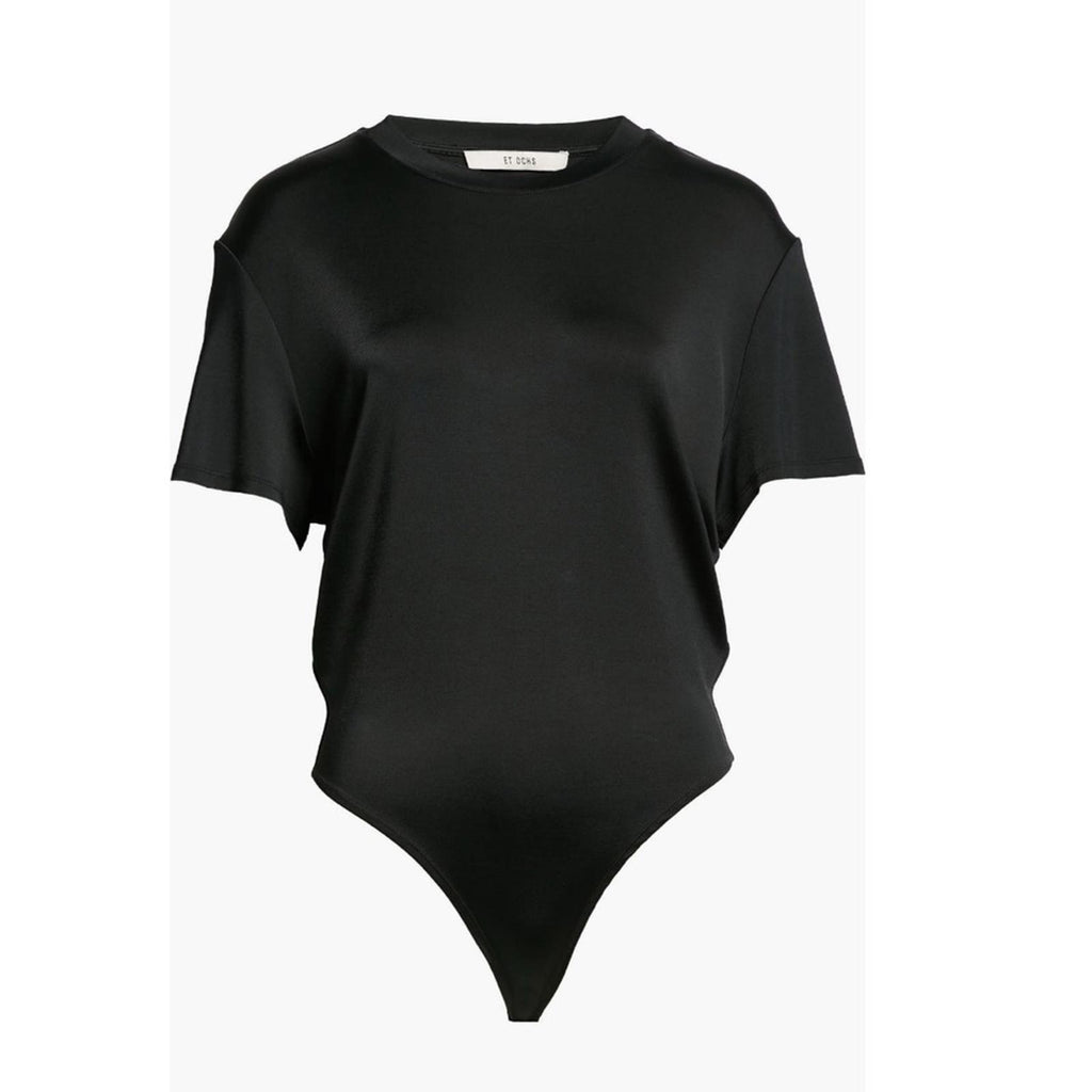 ET OCHS Sophia T-Shirt Bodysuit in Buttercream, Size XS NEW w/Tag $695