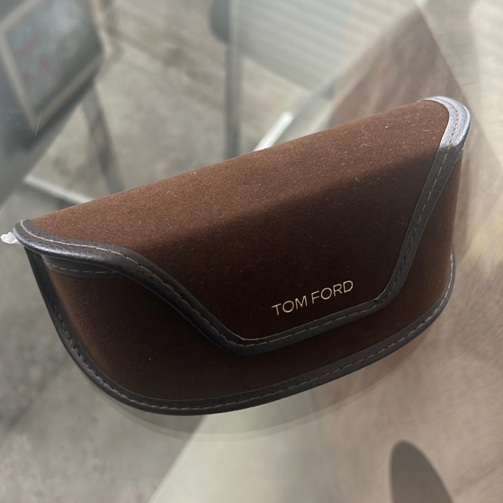 New TOM FORD Rectangular Frame Sunglasses in Havana New w/Tag Retail $455