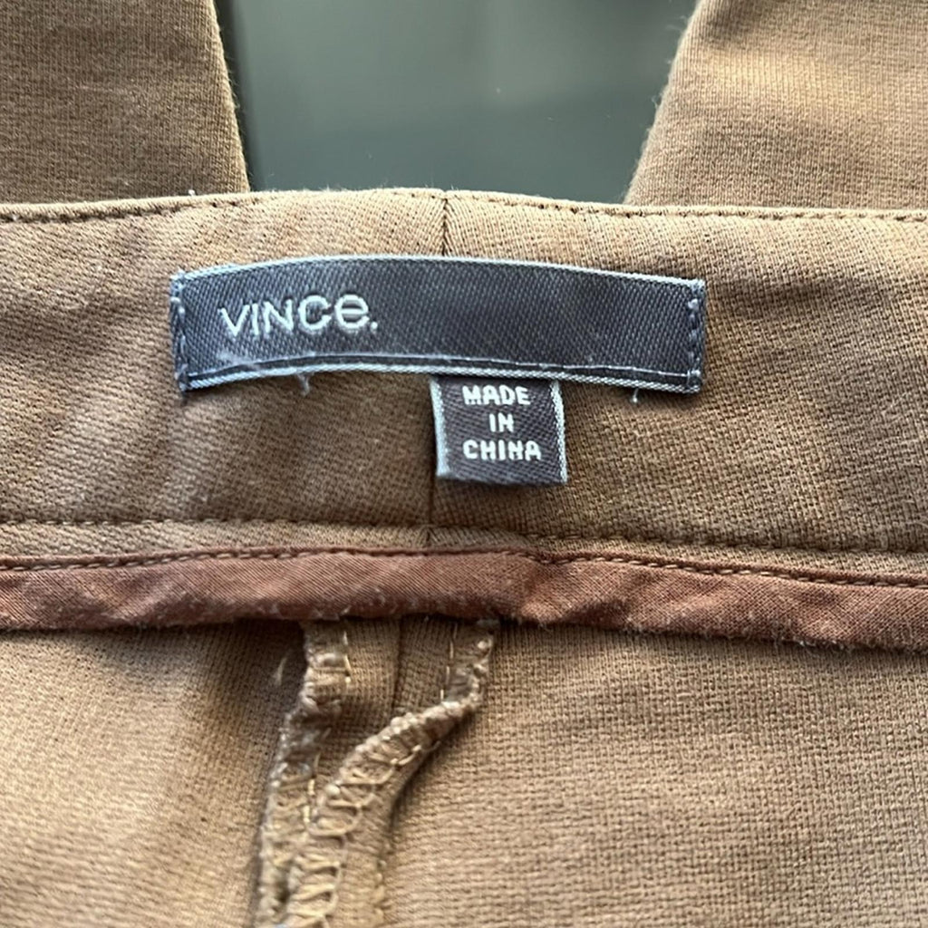 Vince Brown Ponte Ski Riding Pants Size XS (Waist Measures 28”)