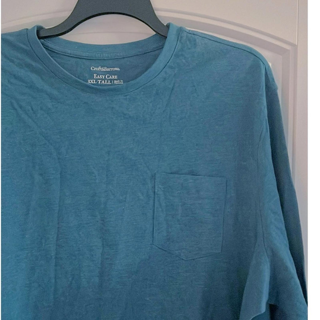 Croft & Barrow Easy Care Long Sleeve Top Size 3XL Tall New w/Tag
