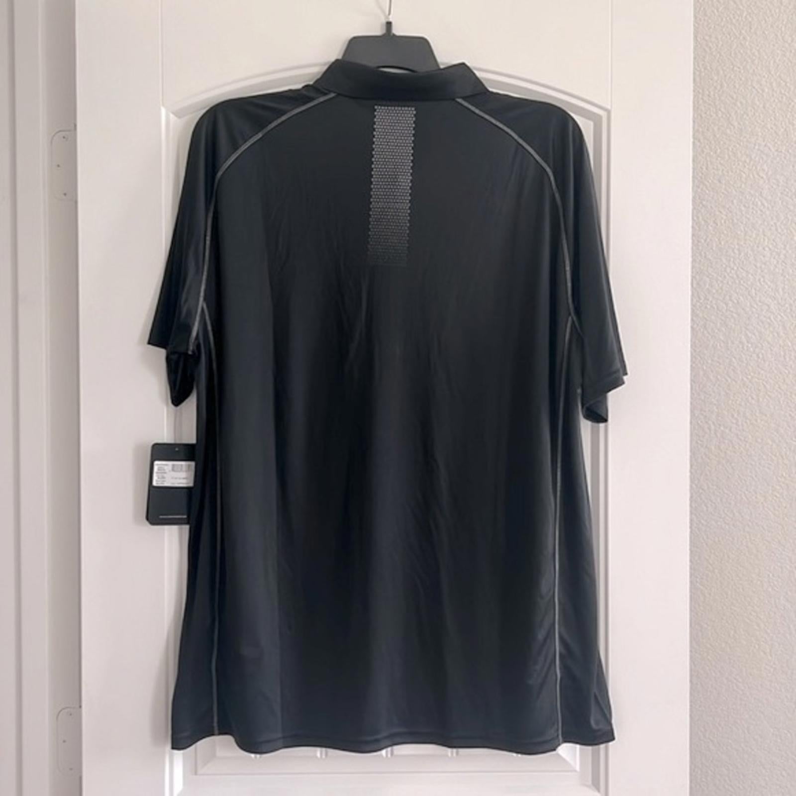 Stormtech Black/Graphite Matrix Polo Size 2XL New w/Tag in Original Packaging