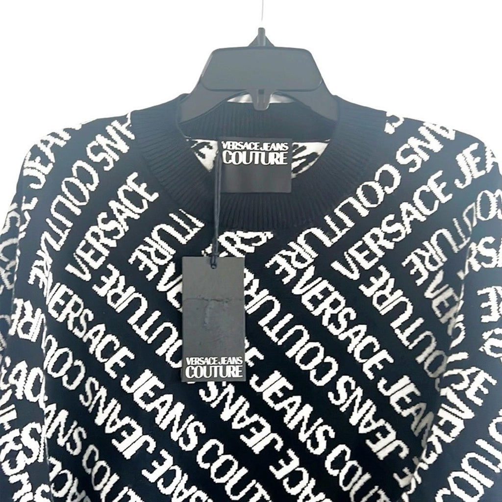 Versace Jeans Couture Crewneck Sweater in Black/White Size XXL New w/Tag