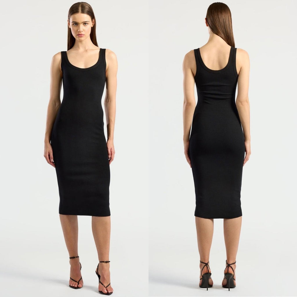 NEW Cotton Citizen Verona Midi Dress, Size L New without Tag Retail $185