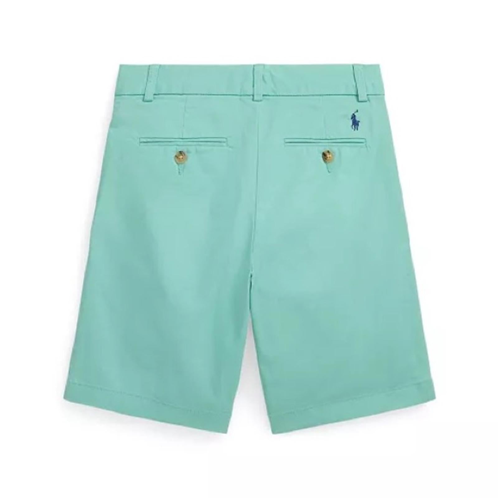 Polo Ralph Lauren Straight Fit Flex Abrasion Twill Shorts in Green, Size 20, NWT