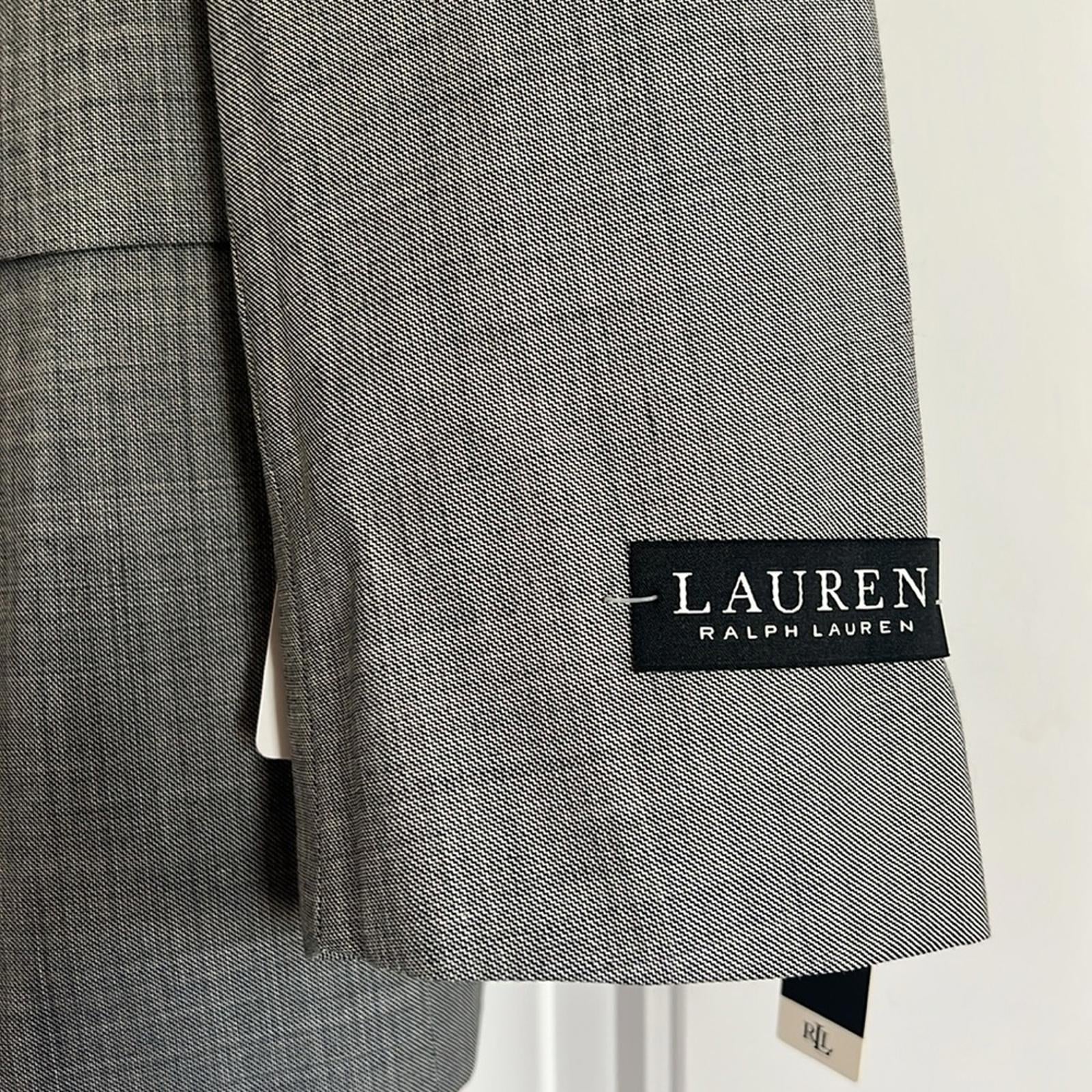 Ralph Lauren Classic Fit Suit Jacket in Light Grey, Size 40 Short New w/Tag $450