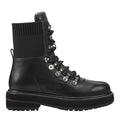 Marc Fisher LTD Combat Lace-up Boots, Black Size 5M New in Box Retail $259