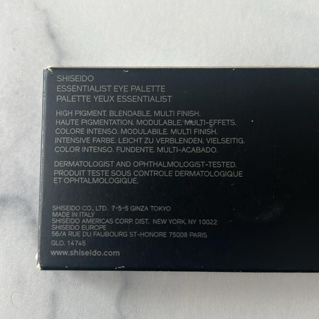 Shiseido Essentialist Eye Palette, Jizoh Street Reds #08 NWT