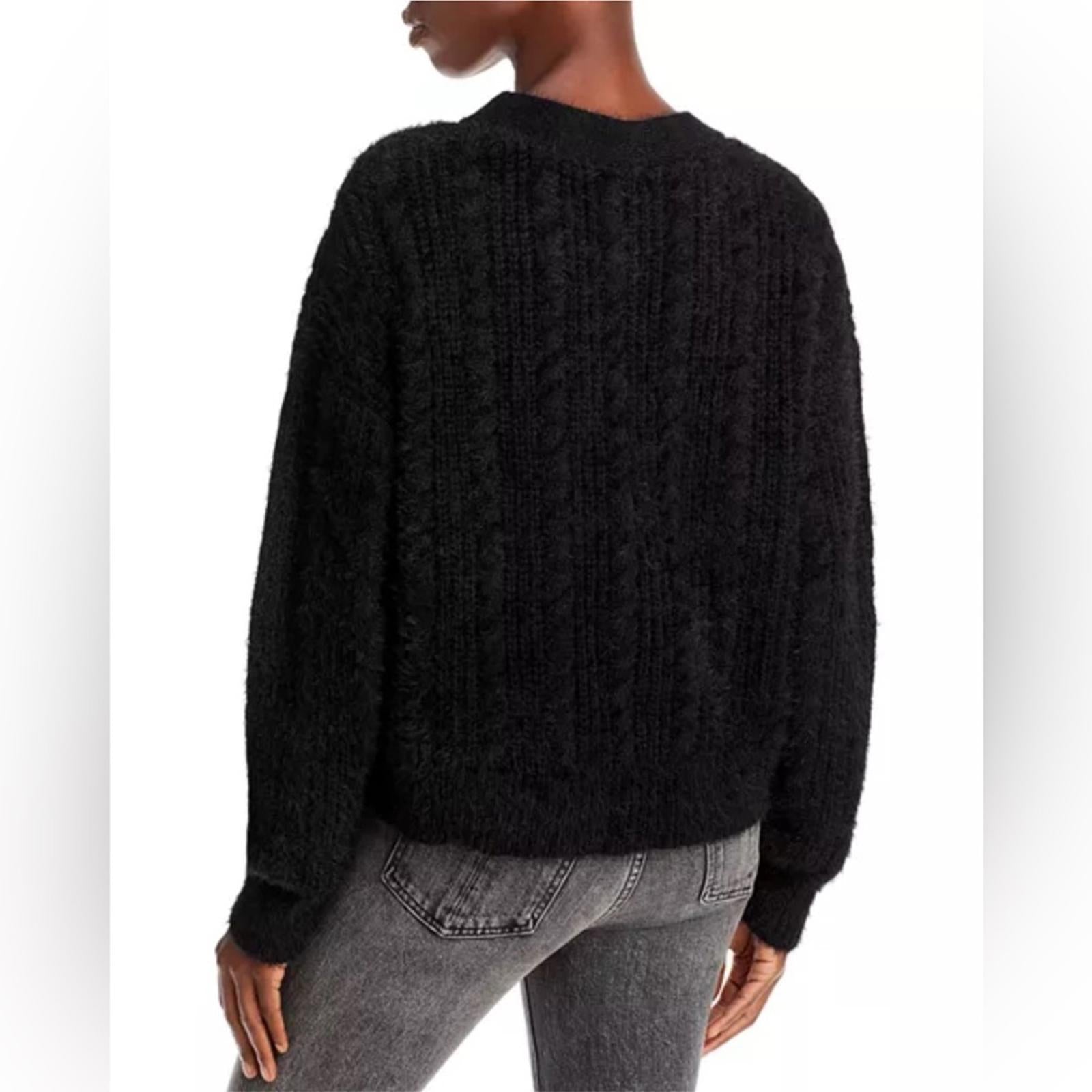 Lucy Paris Camden Cutout Cardigan in Black, Size S New w/Tag