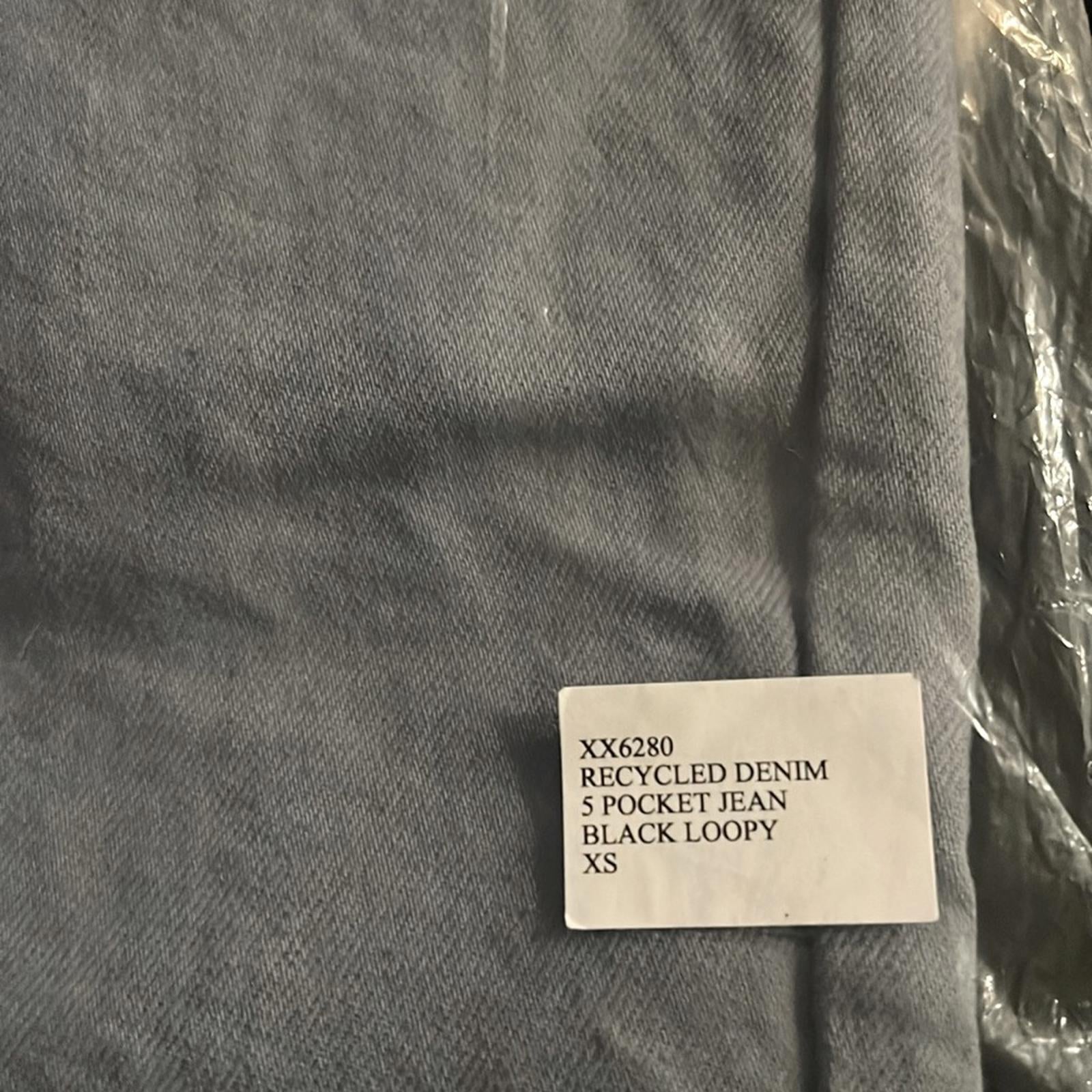 Collina Strada Black Loopy 5-Pocket Jean, Size XS New w/Tag SOLD OUT!
