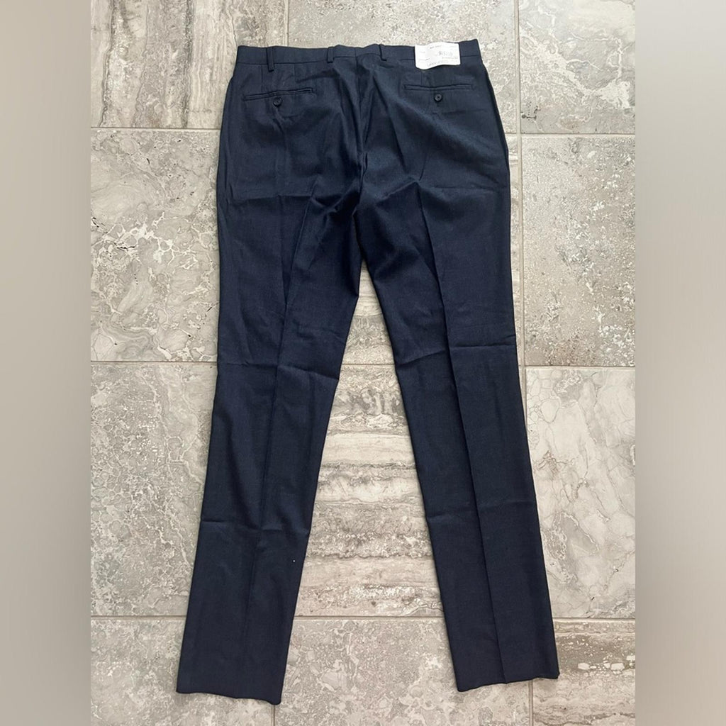 Calvin Klein Suit Separates Mabry Navy Dress Pants, Size 37 Waist, New w/Tag