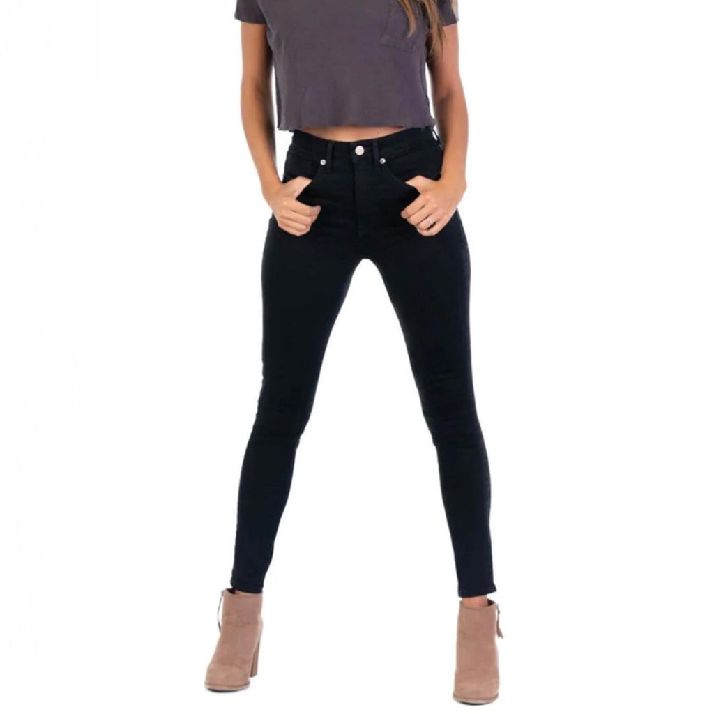 Hydraulic Murray High-Rise Skinny Leg Jeans in Black, Size 16 New w/Tag