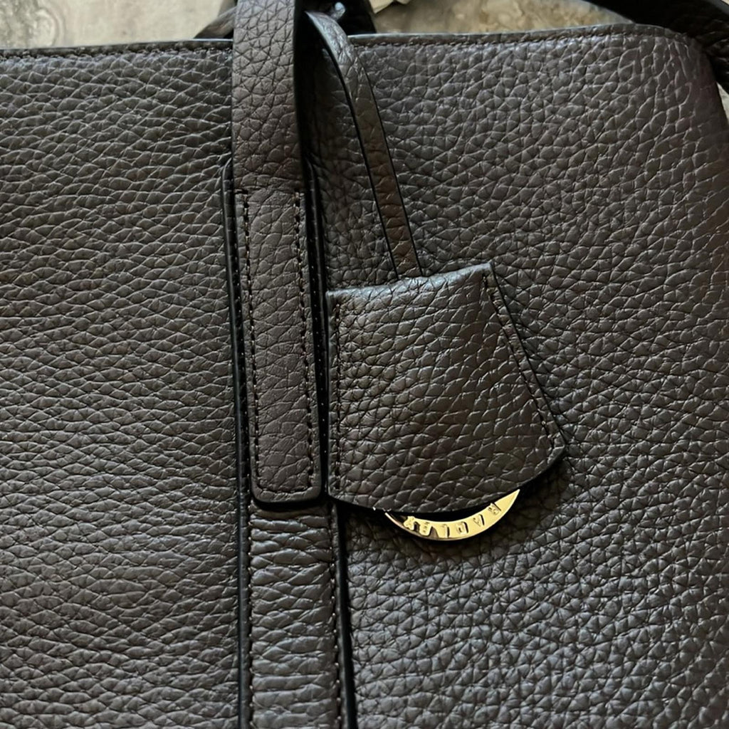 RADLEY London Museum Street Large Open-Top Tote in Dark Brown, NWT