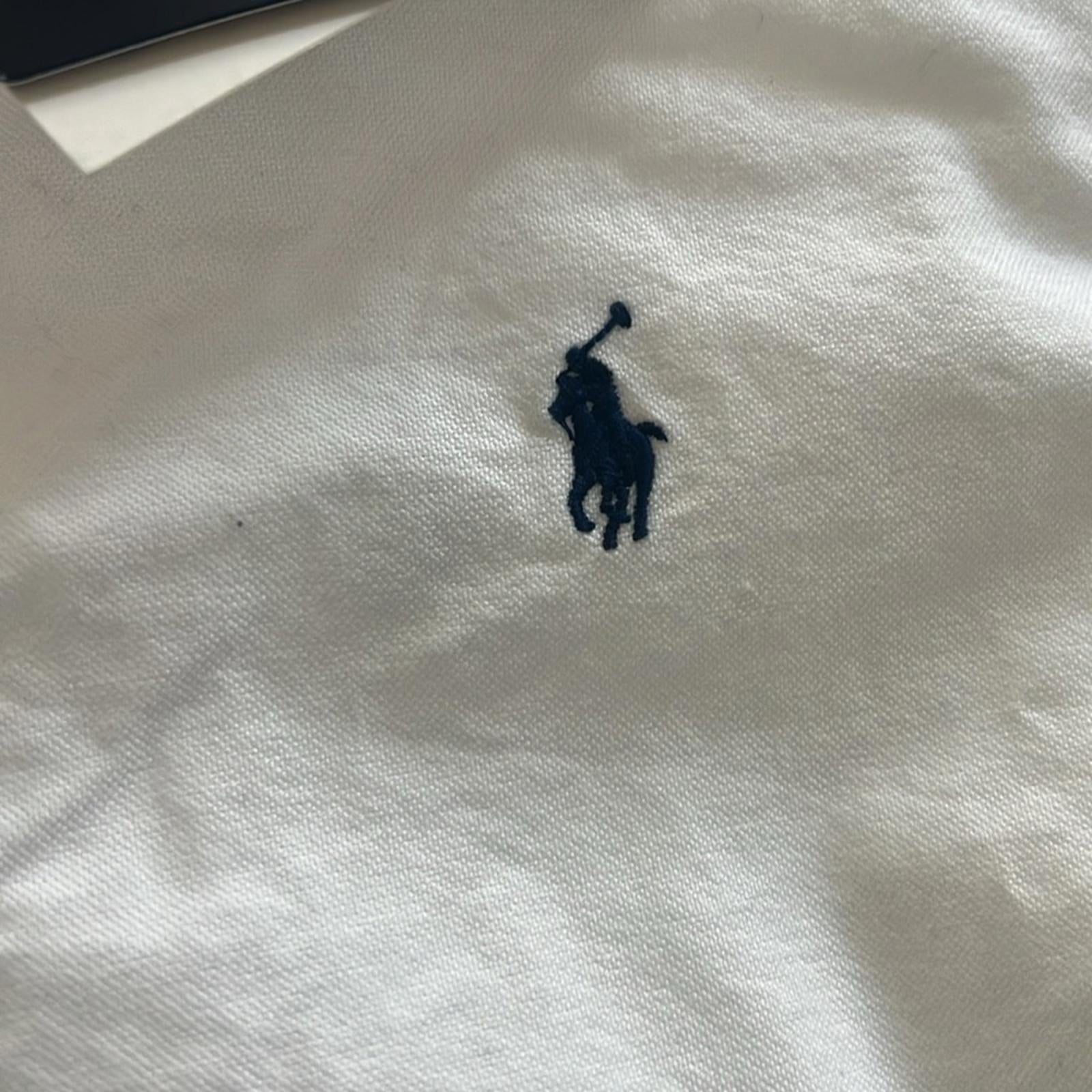Polo Ralph Lauren Logo Embroidered Oxford Short-Sleeve Shirt Size XL(18-20) NWT