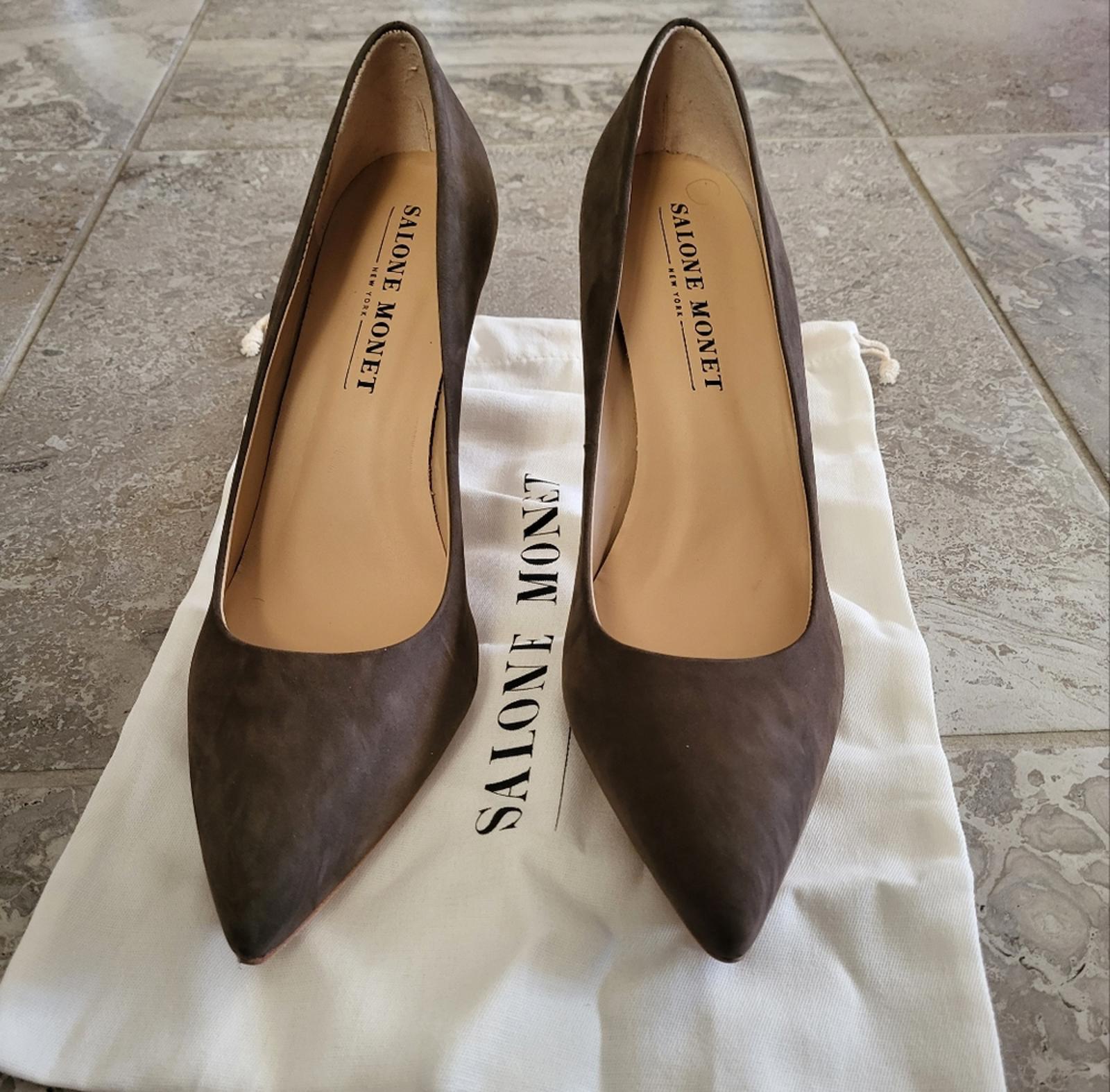 Salone Monet Anita Pump Women’s Leather Dressy Pumps, Size 11 New in Box $395