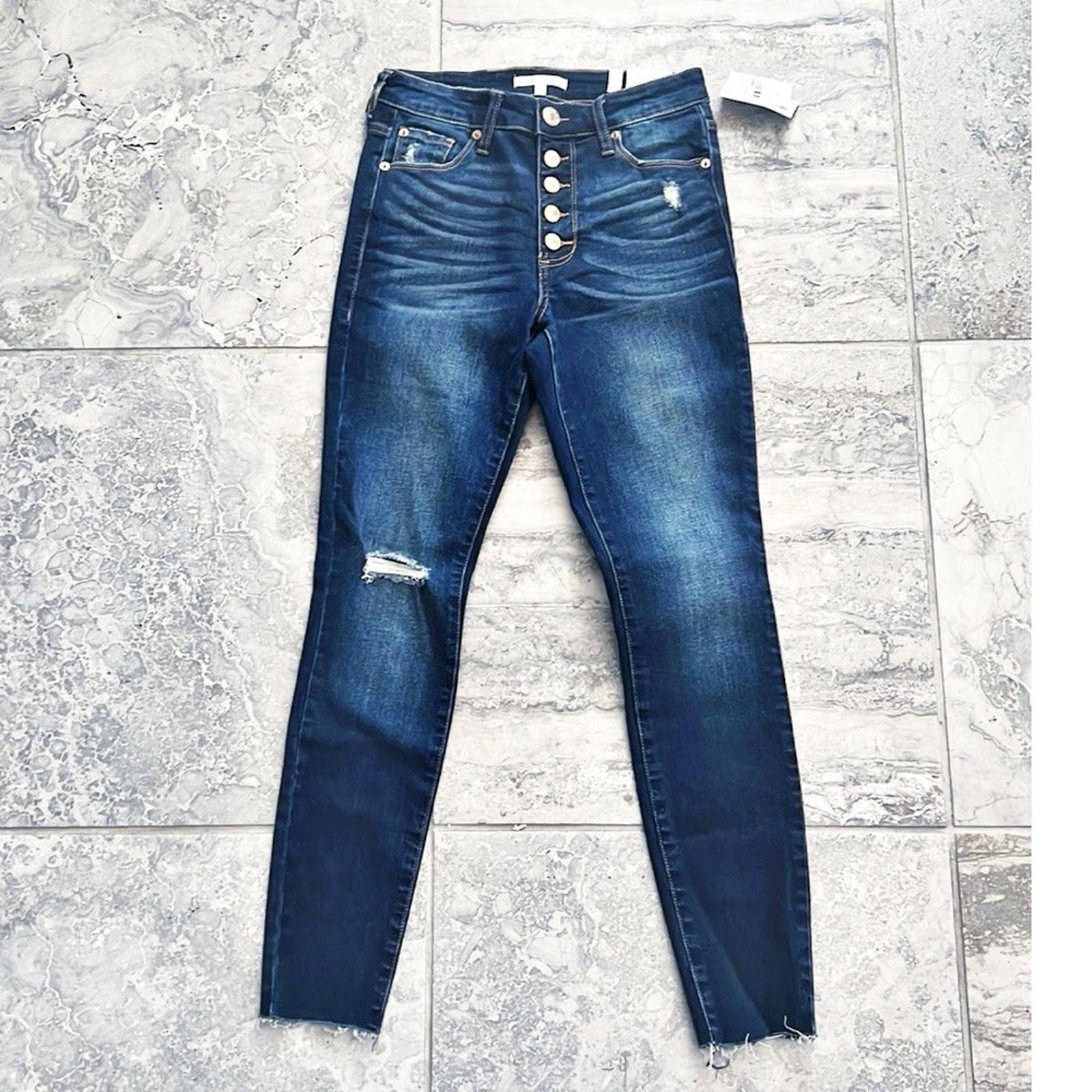 STS Blue Ellie Distressed Ankle Skinny Jeans, 10” High Rise Size 24 New w/Tag