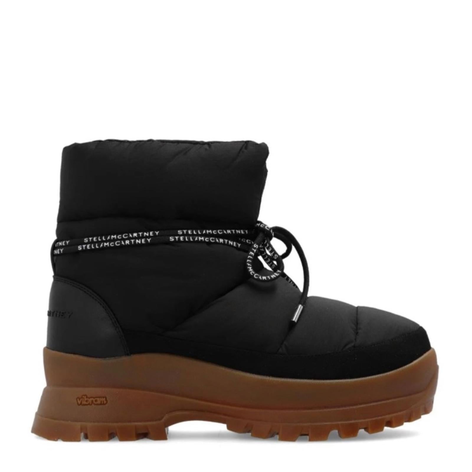 Stella McCartney Trace Recycled Polyamide Boots in Black Size 41 New w/ DustBag