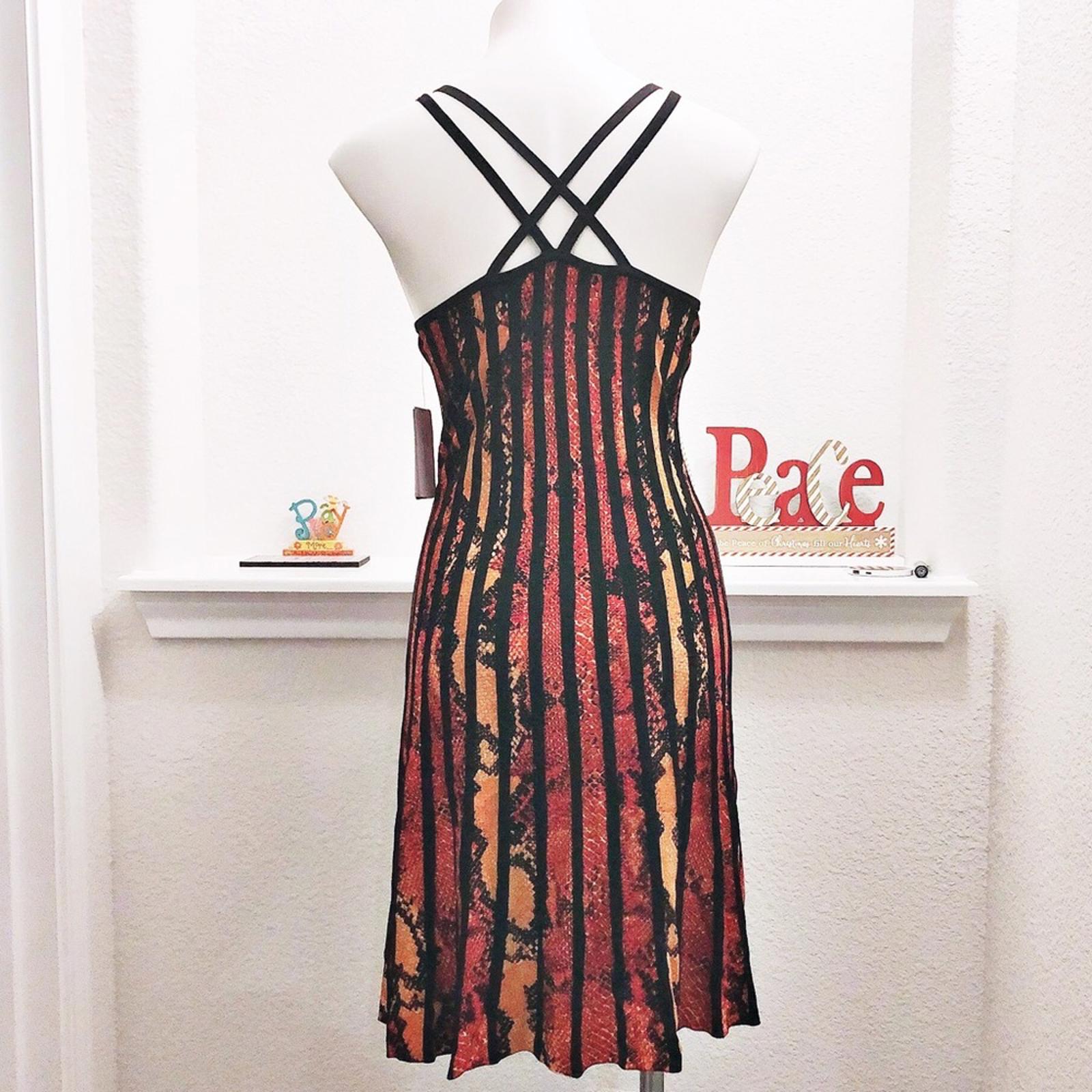 Guess Dolcie Pleated Viper Dress, Size M, New w/Tag
