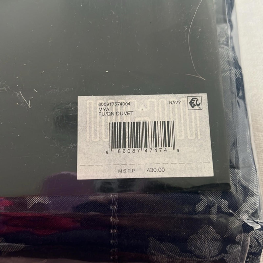 Lauren Ralph Lauren Mya Floral Duvet Cover in Navy, NEW, Size Queen $430