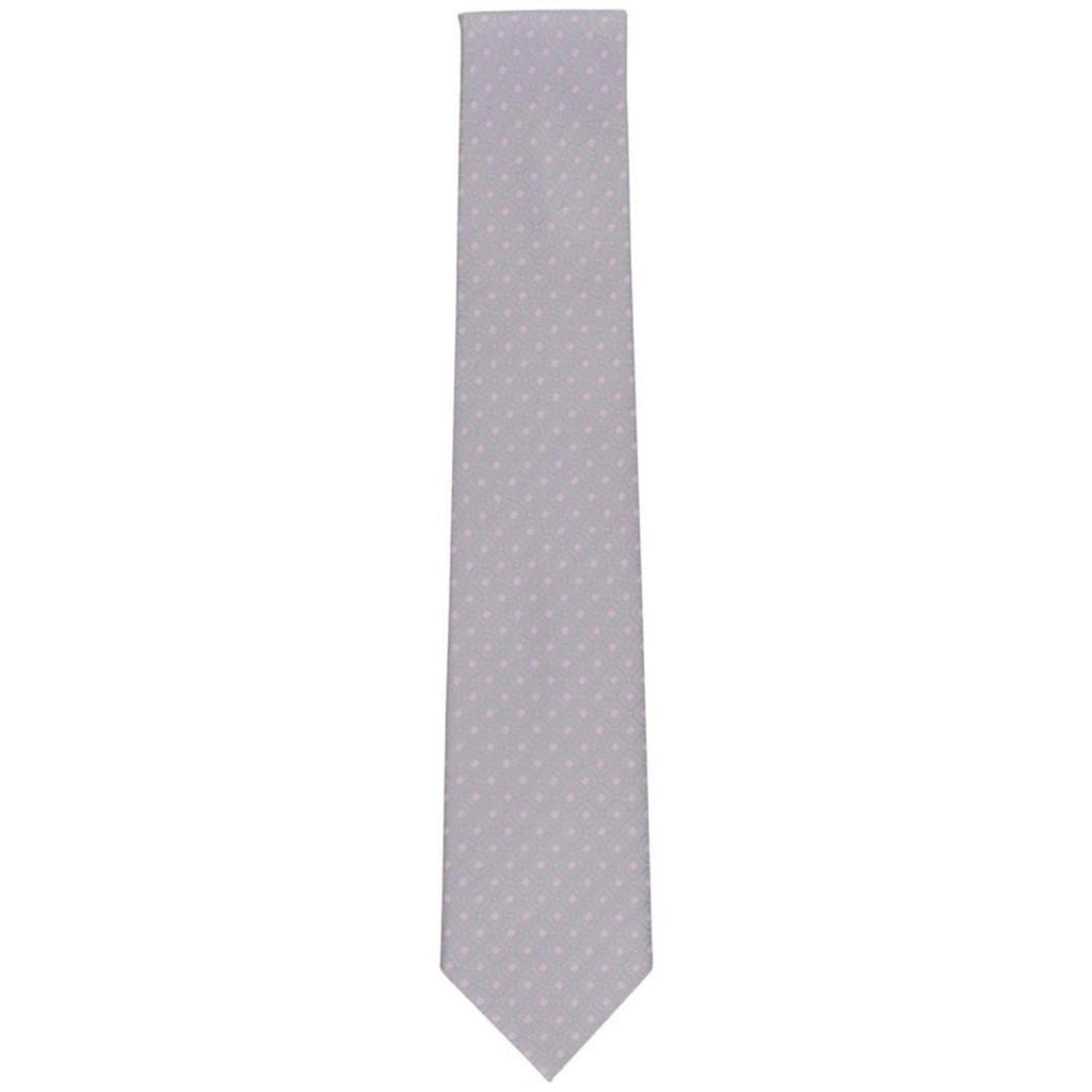 Michael Kors Hempstead Grid Tie in Silver/Pink, One Size, NWT