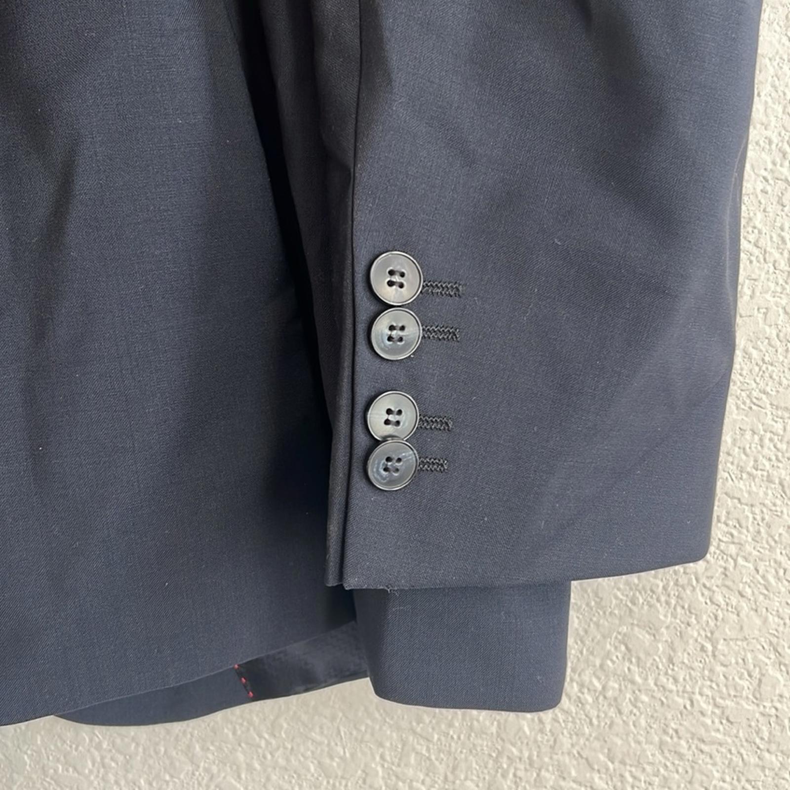 HUGO Aldons Blue Basic Suit Slim Fit Jacket, Size 44 L NEW w/Tag $398