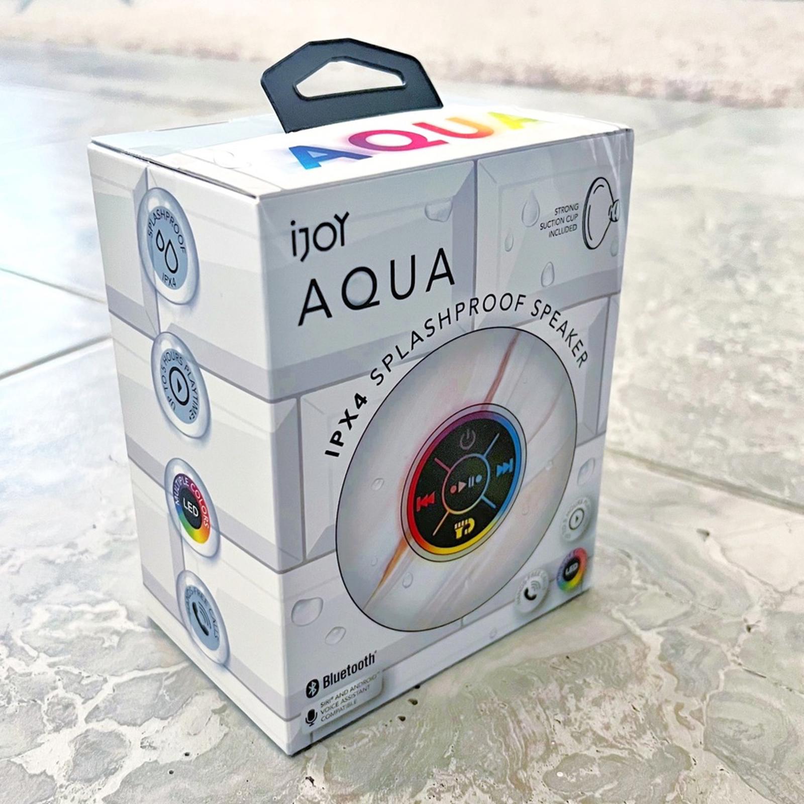 iJoy LED Suction Shower Speaker, New in Box