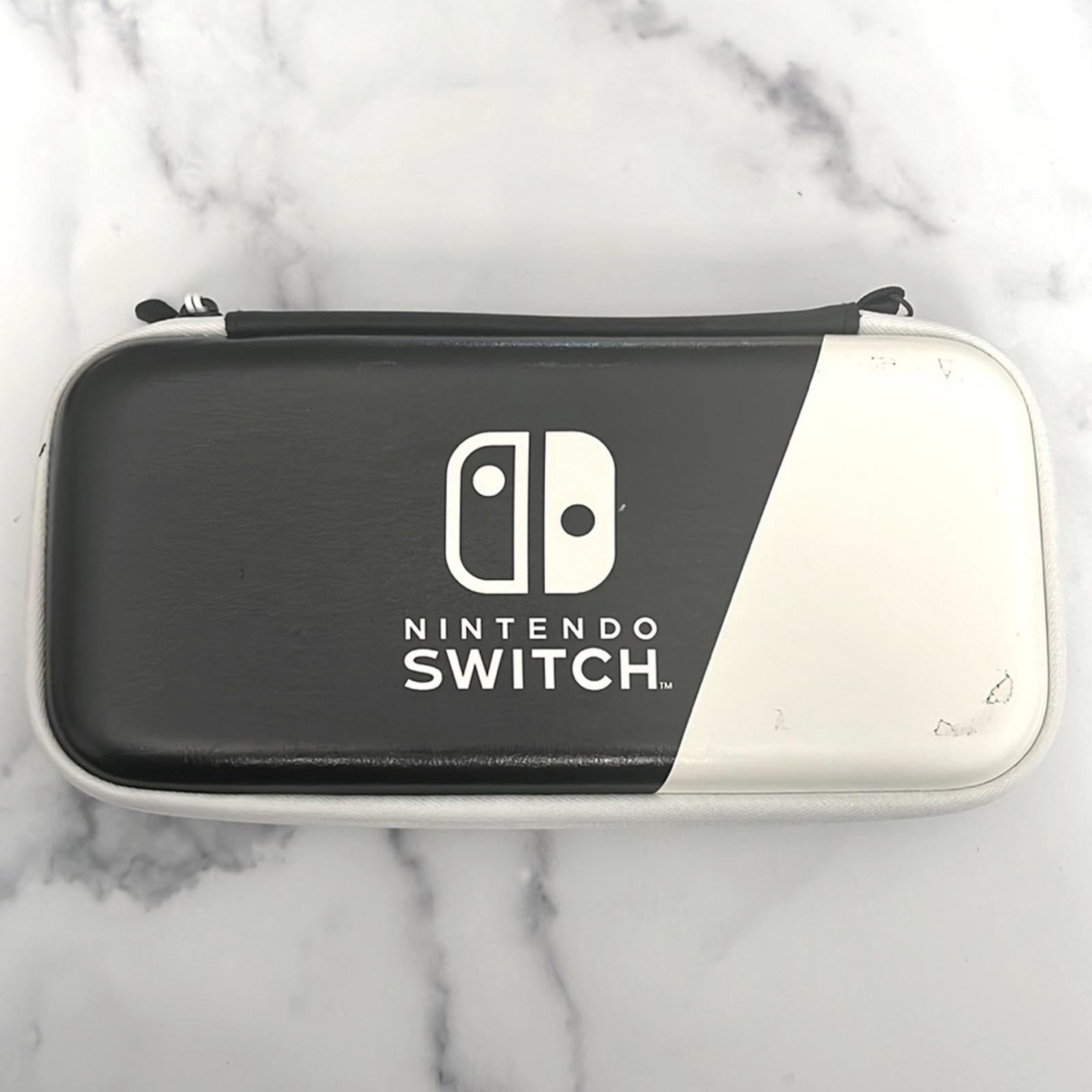 PDP Travel Case for Nintendo Switch in Black & White NEW