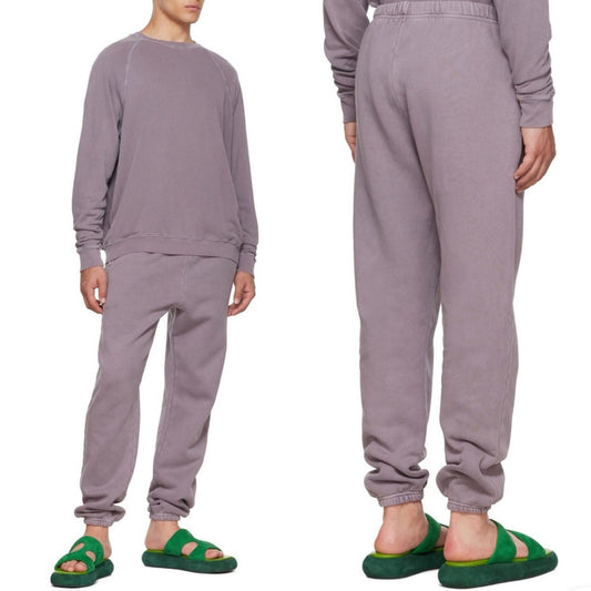 Les Tien Purple Cotton Lounge Pants, Size L EXCELLENT! $154