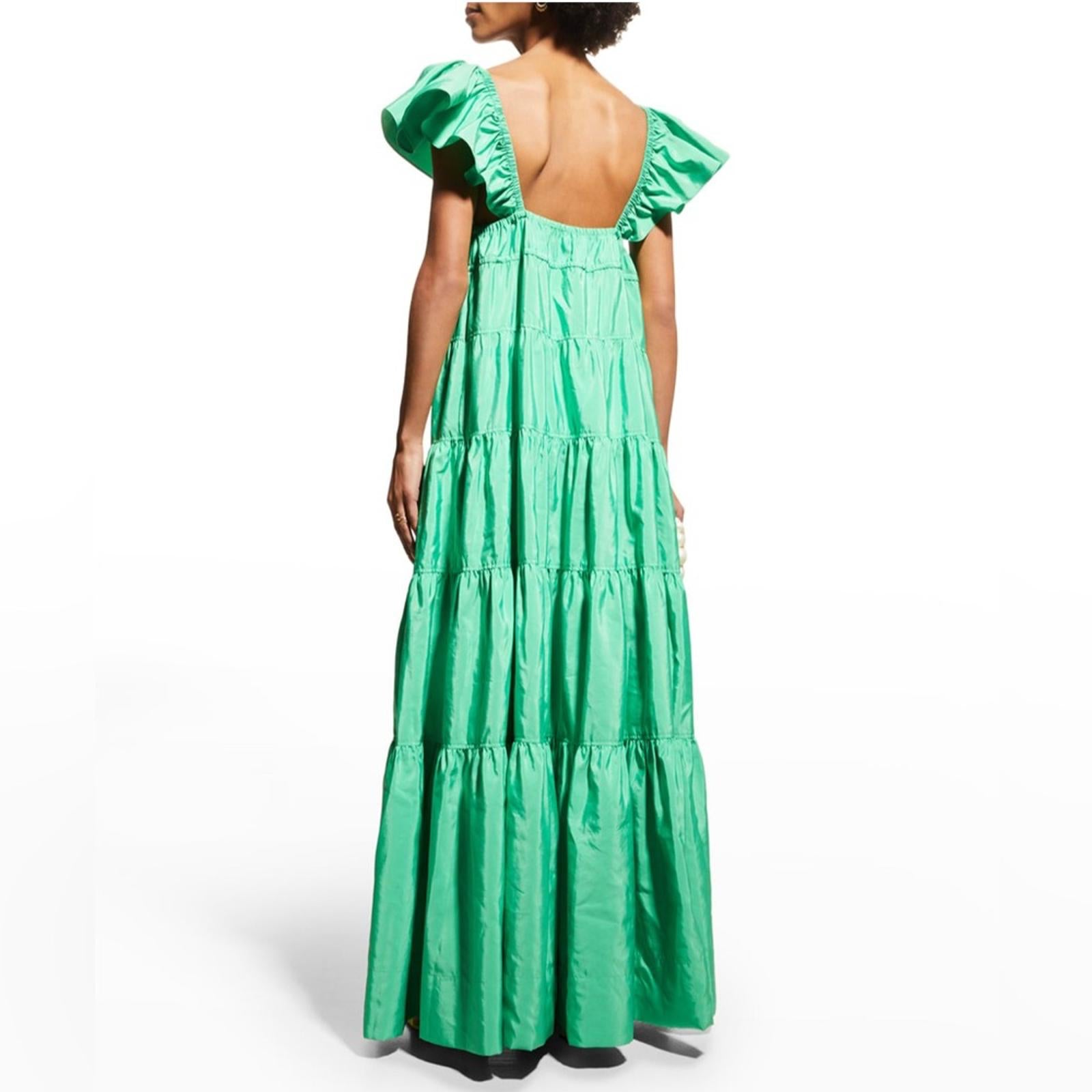 A.L.C. Luca Ruffled Sleeve Tiered Dress, Size 4 New w/Tag Retail $695 SOLD OUT!