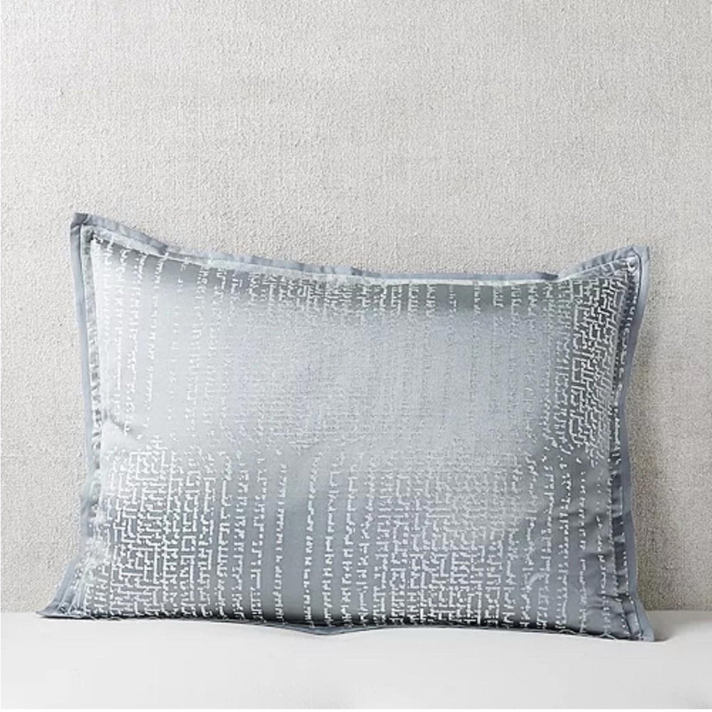 Hudson Park Collection Faded Geometric Standard Sham, New w/Tag $130