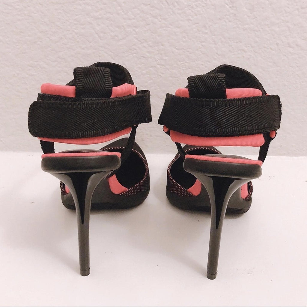Jessica Simpson Gazelle Pump Pointed Toe in Pink & Black, Size 7M New in Box