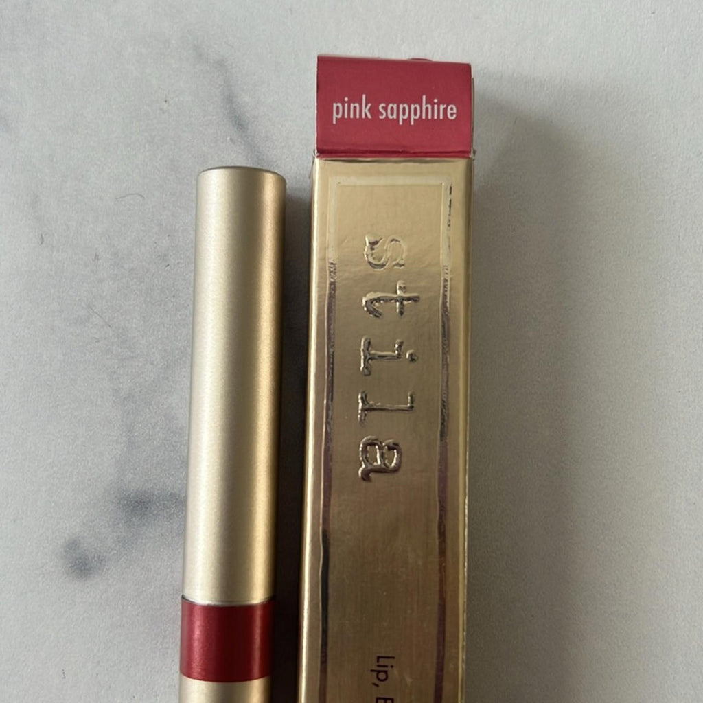 Stila Trifecta Lip, Eye, & Cheek Stick, Metallica Pink Sapphire New in Box