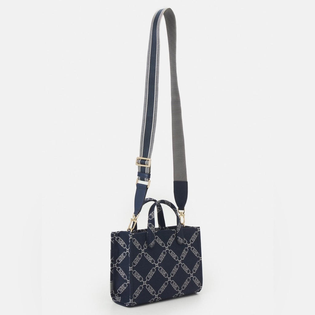 Michael Kors Gigi Large Grab Monogram Denim Tote Bag, Navy, New w/Tag (SOLD OUT)
