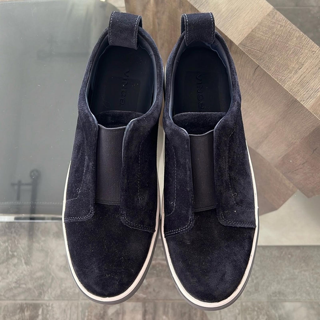 Vince Ranger Suede Slip On Low Top Sneakers, Purple Size EU42 | US8.5 EXCELLENT!