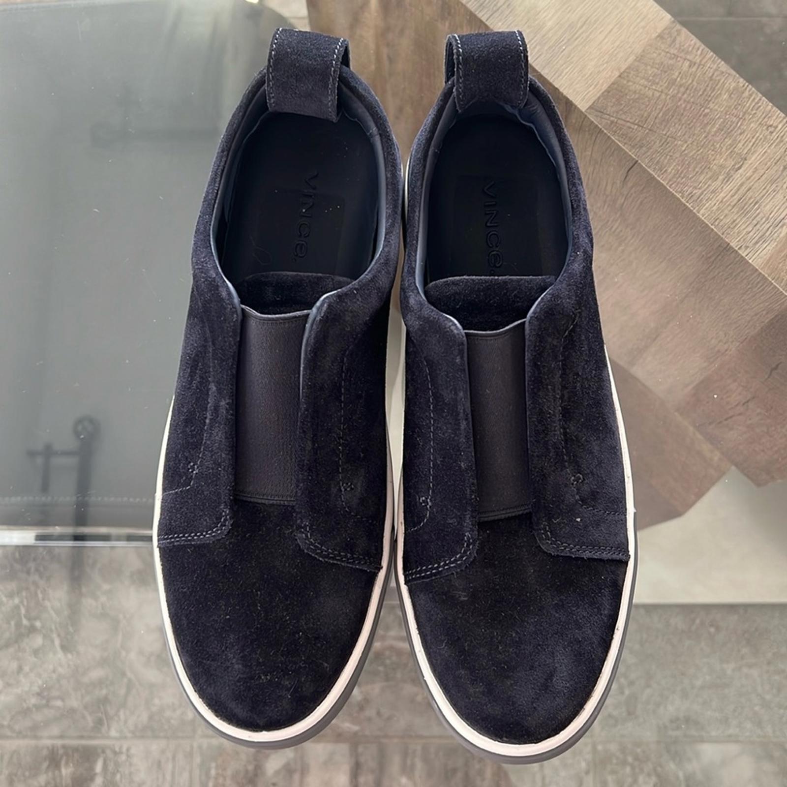Vince Ranger Suede Slip On Low Top Sneakers, Purple Size EU42 | US8.5 EXCELLENT!