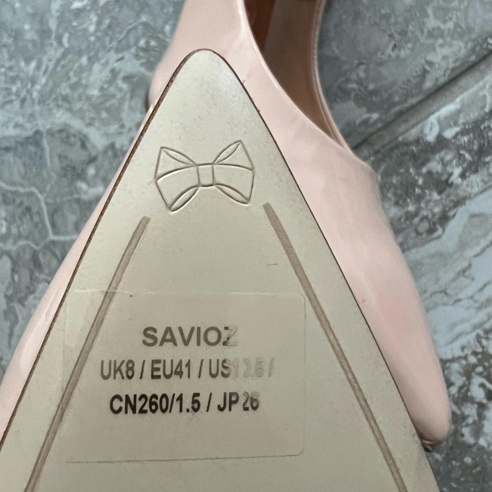 Ted Baker London Blush Pumps Pointed Toe Nude Shoe Size US10.5 EU41 NEW