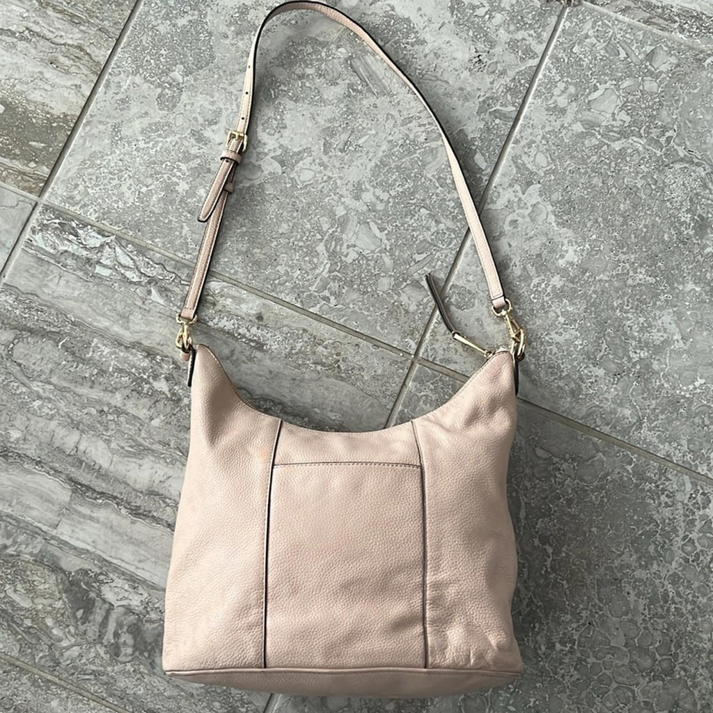 Michael Kors Lupita Hobo Bag, Blush Pink Retail $398