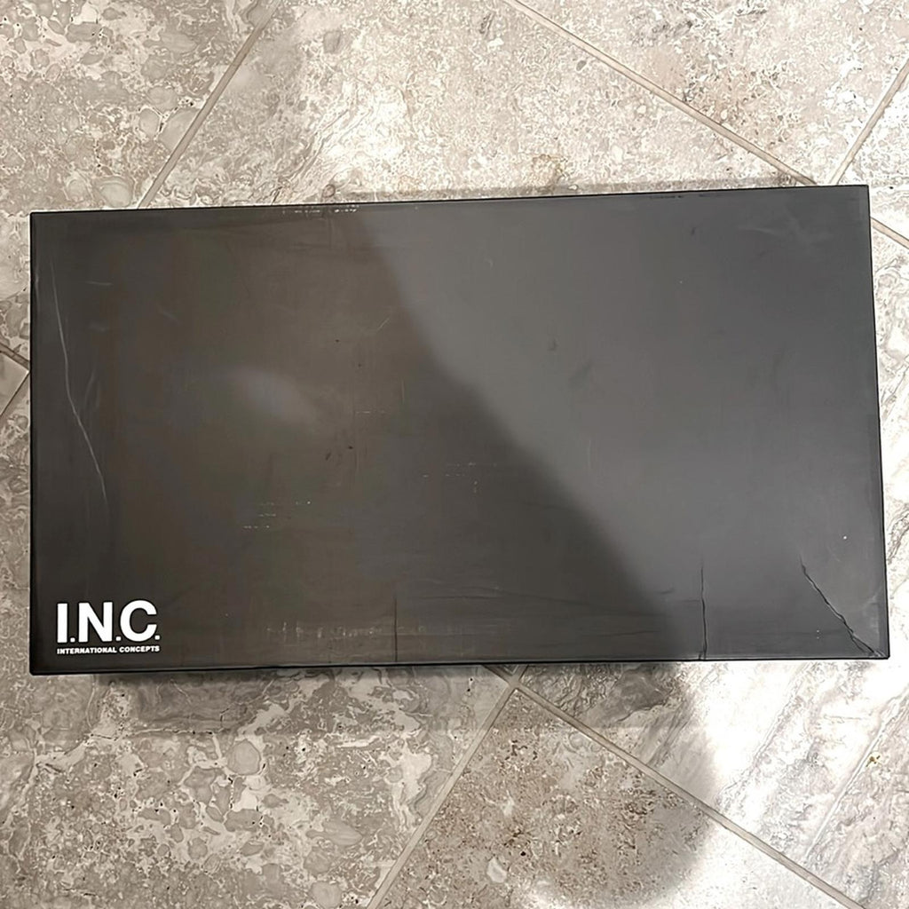 I.N.C. Iyonna Over-The-Knee Slouch Boots in Patent Silver Size 5.5 NEW $169.50
