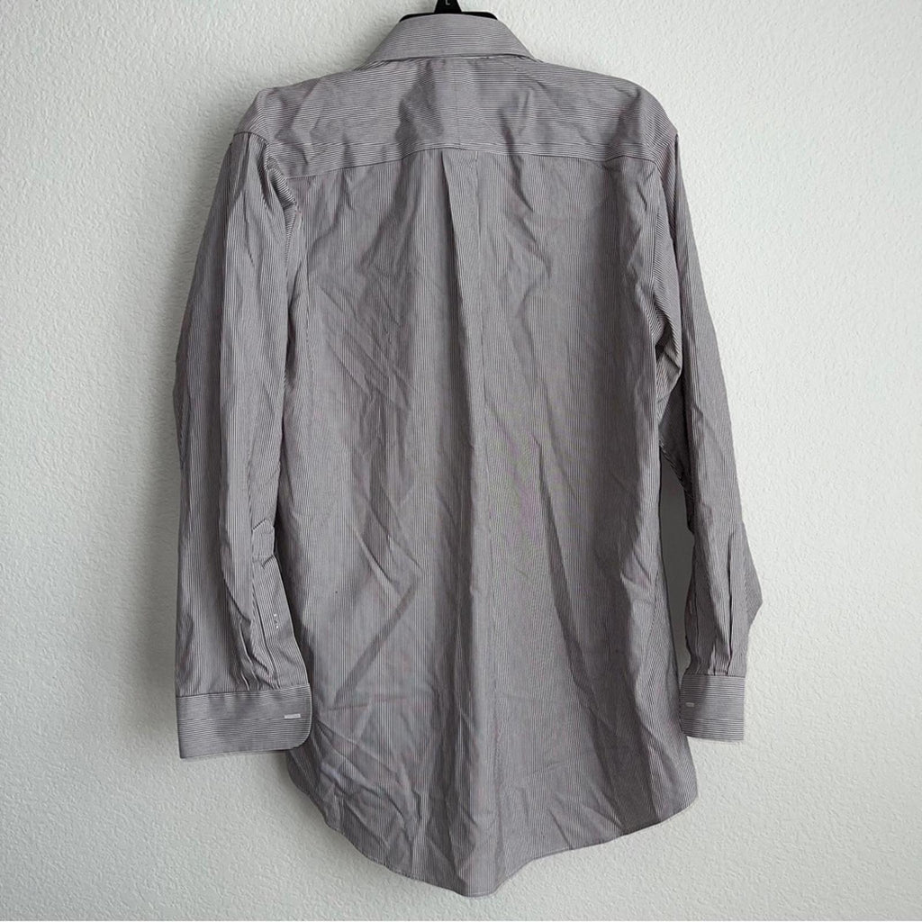 JoS A Bank Tailored Fit Button Down Shirt Size 16 (33) EXCELLENT!