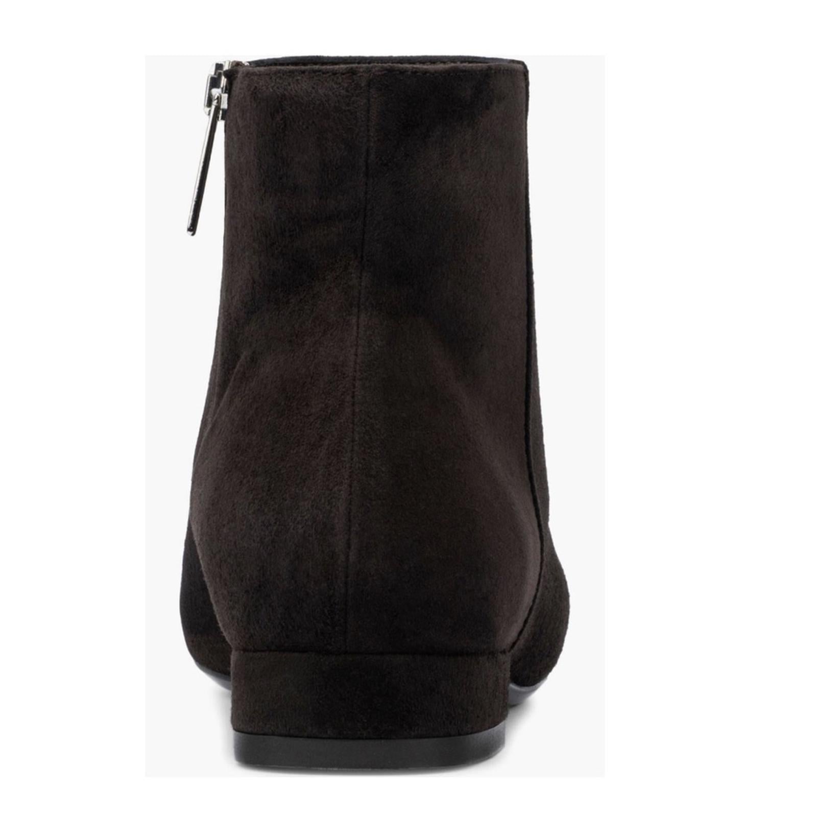 Aquatalia Prisilla Pointed Toe Zip in Truffle, Size 8.5 NEW in Box w/DustBag