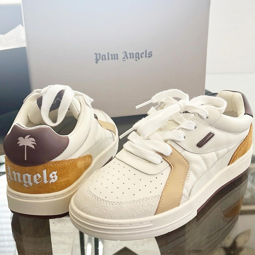 Palm Angels Sneakers in University Beige/Brown Size EU42 US9 New in Box +DustBag